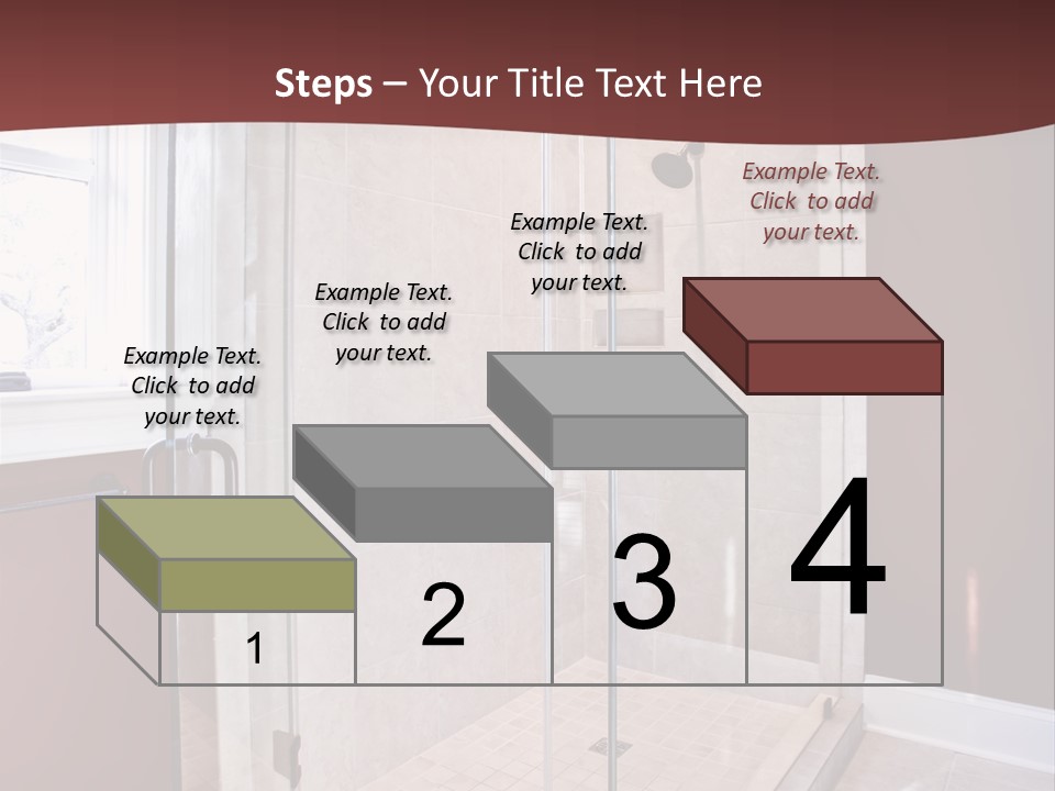 Service Mansion Bath PowerPoint Template