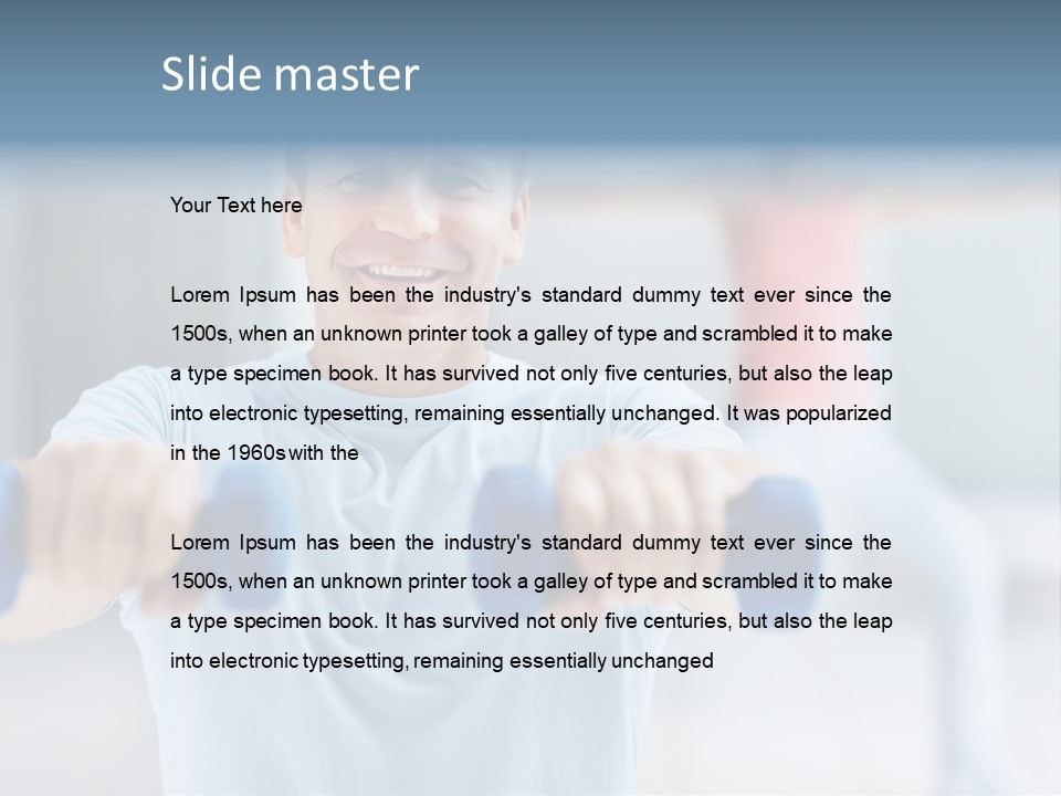 Sweet Melting Isolated PowerPoint Template