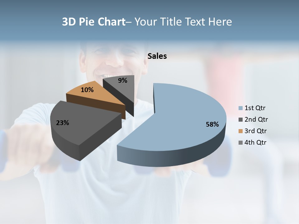 Sweet Melting Isolated PowerPoint Template