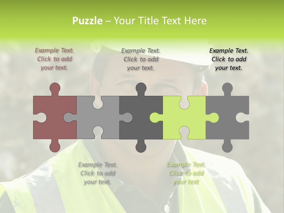 Site House Health And Safety PowerPoint Template