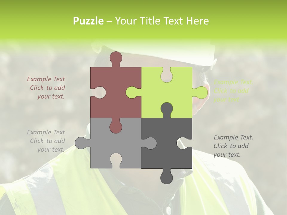 Site House Health And Safety PowerPoint Template