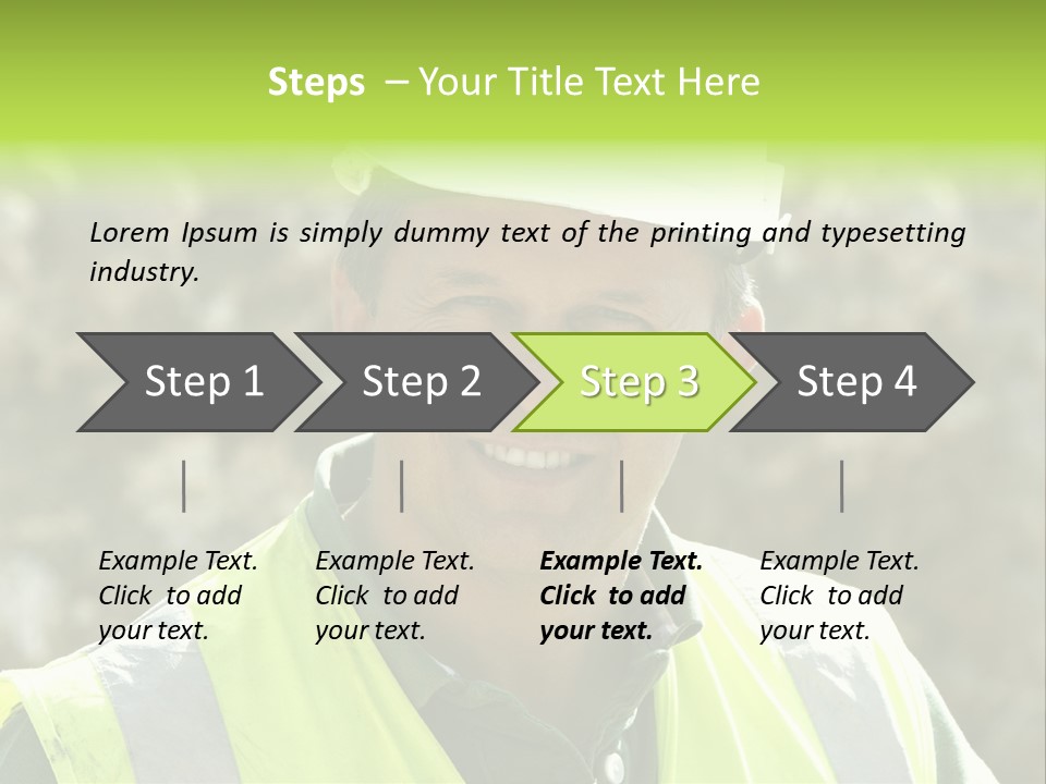 Site House Health And Safety PowerPoint Template