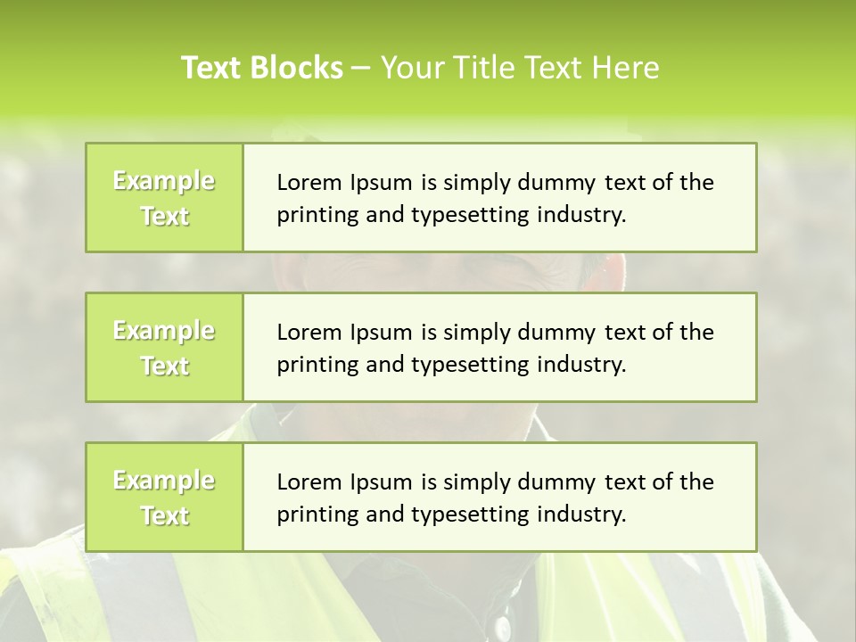 Site House Health And Safety PowerPoint Template