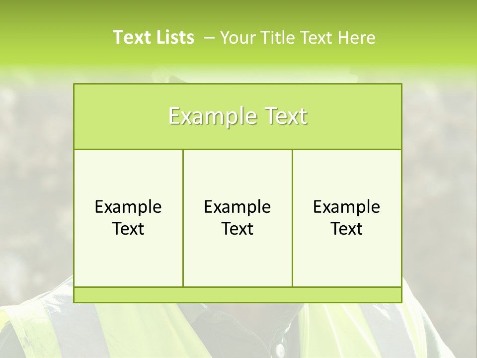 Site House Health And Safety PowerPoint Template
