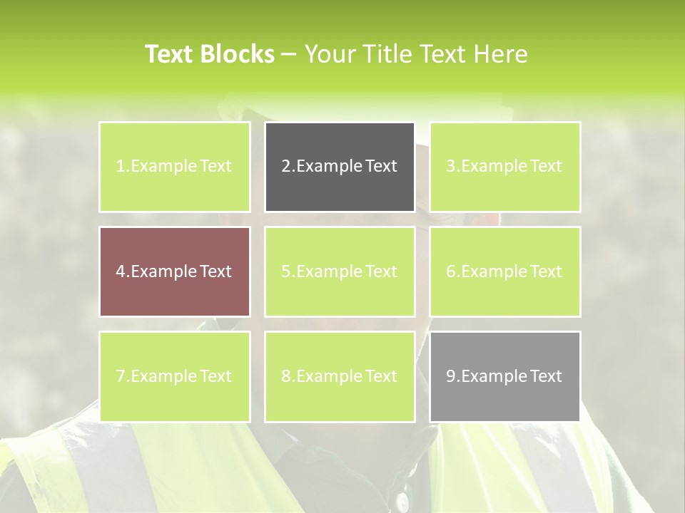 Site House Health And Safety PowerPoint Template