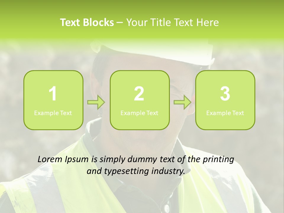 Site House Health And Safety PowerPoint Template