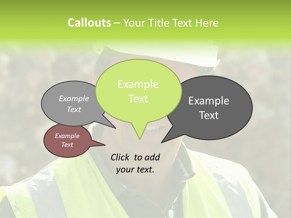 Site House Health And Safety PowerPoint Template