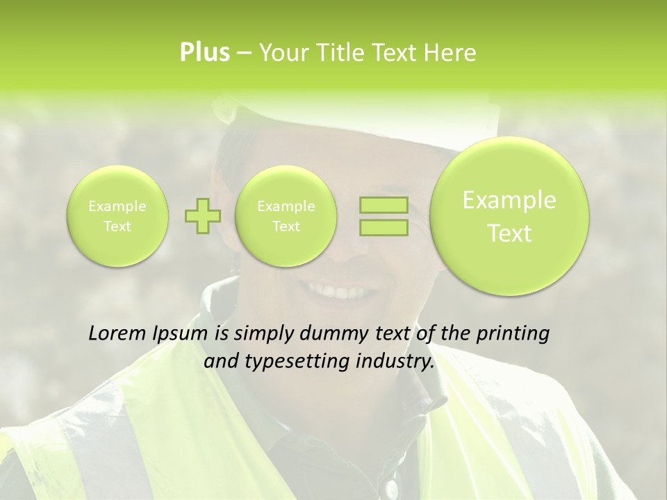 Site House Health And Safety PowerPoint Template