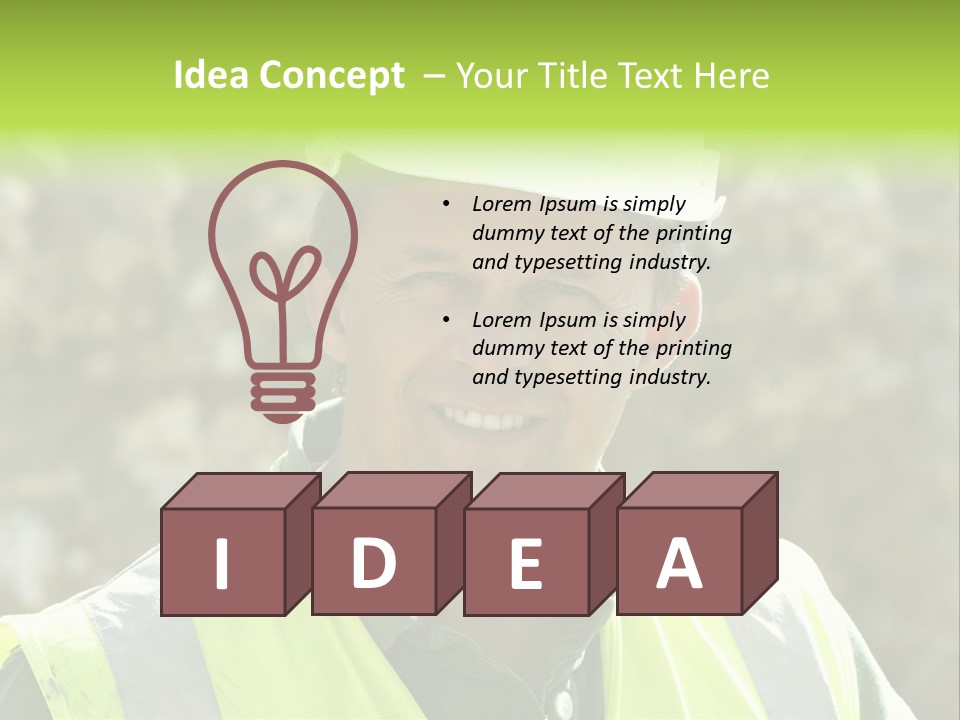 Site House Health And Safety PowerPoint Template