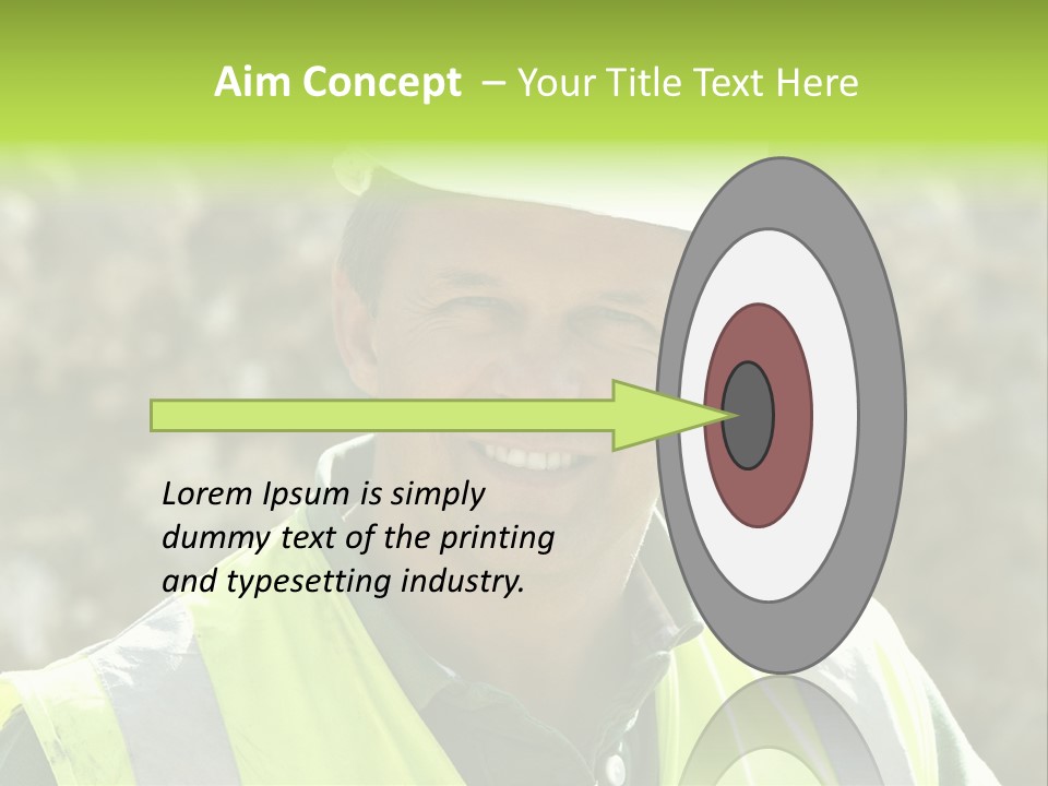 Site House Health And Safety PowerPoint Template