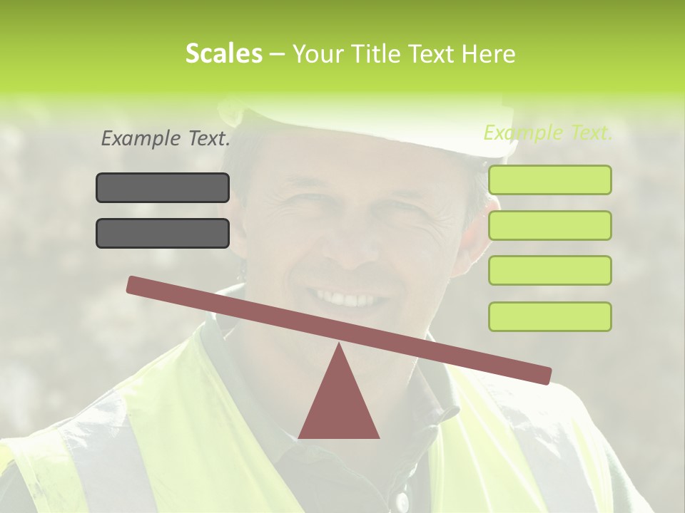 Site House Health And Safety PowerPoint Template