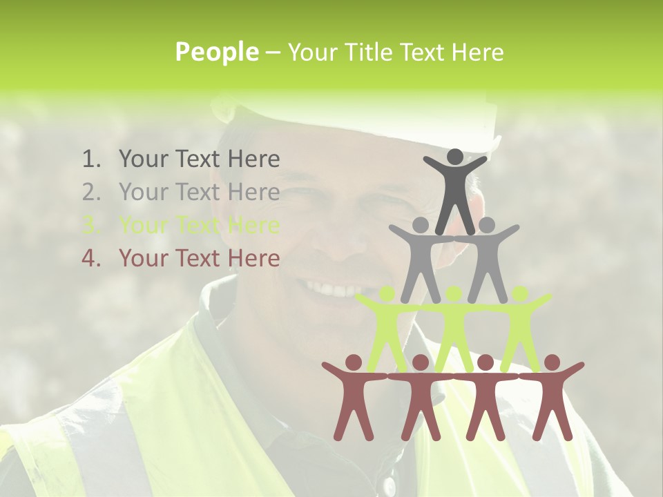 Site House Health And Safety PowerPoint Template