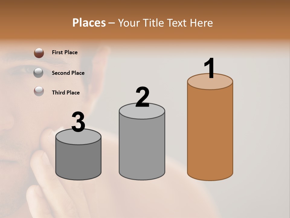 Face Image Part PowerPoint Template