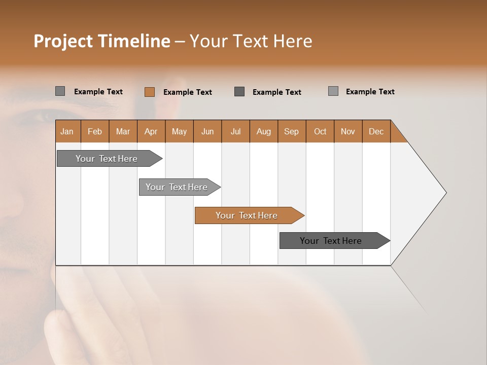 Face Image Part PowerPoint Template