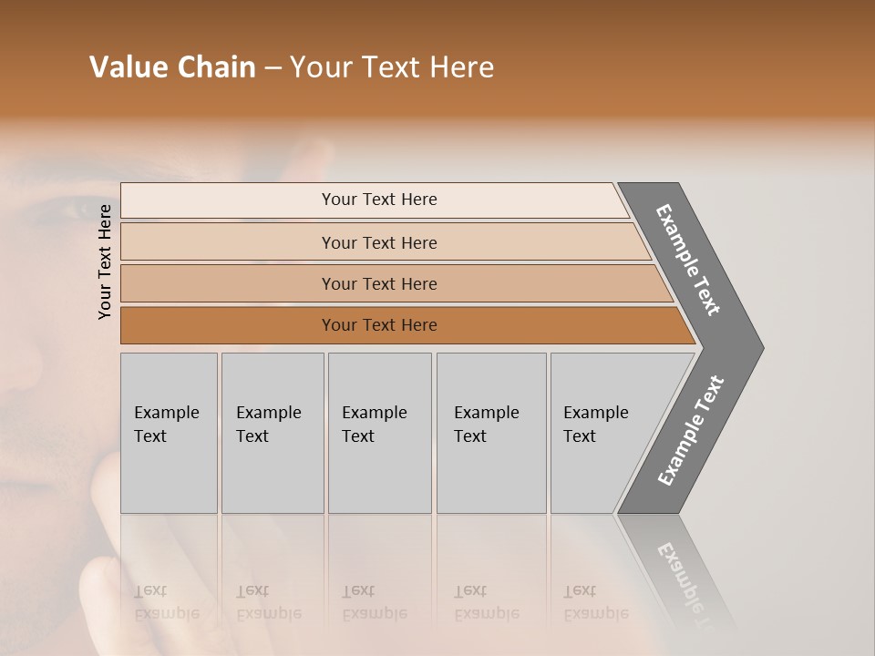 Face Image Part PowerPoint Template