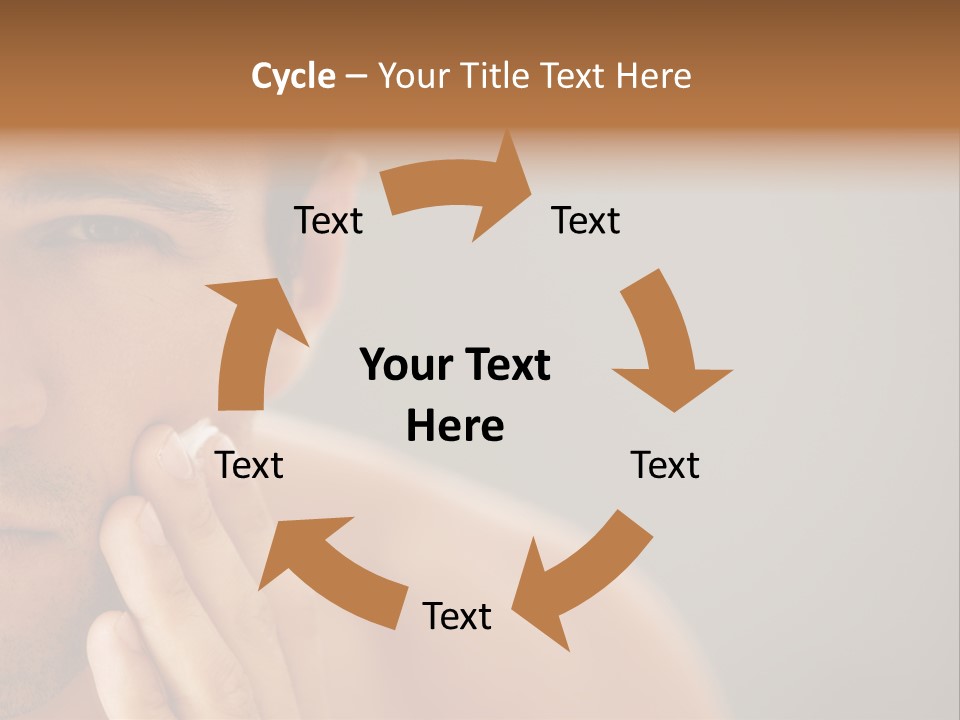 Face Image Part PowerPoint Template