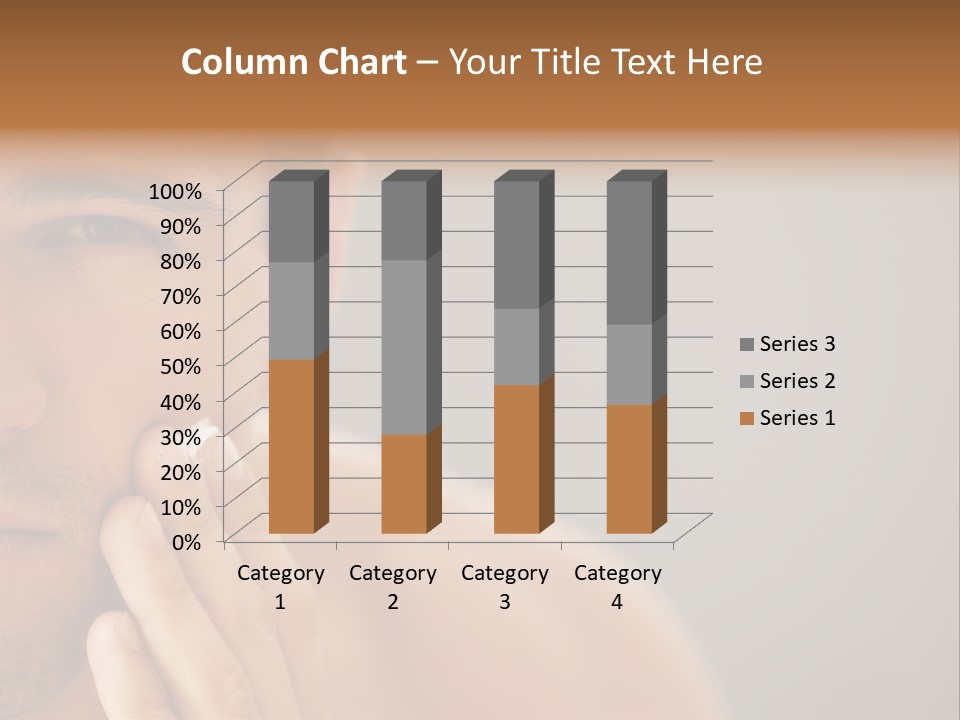Face Image Part PowerPoint Template
