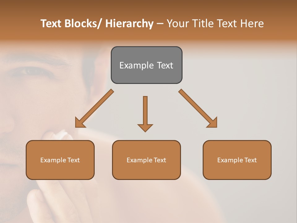 Face Image Part PowerPoint Template