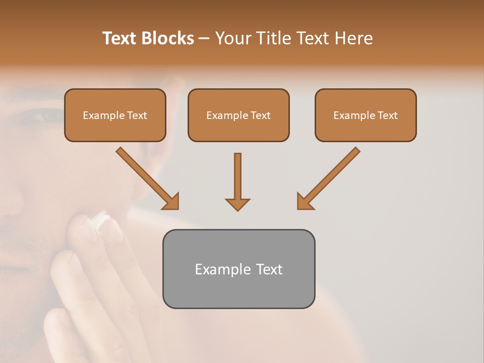Face Image Part PowerPoint Template