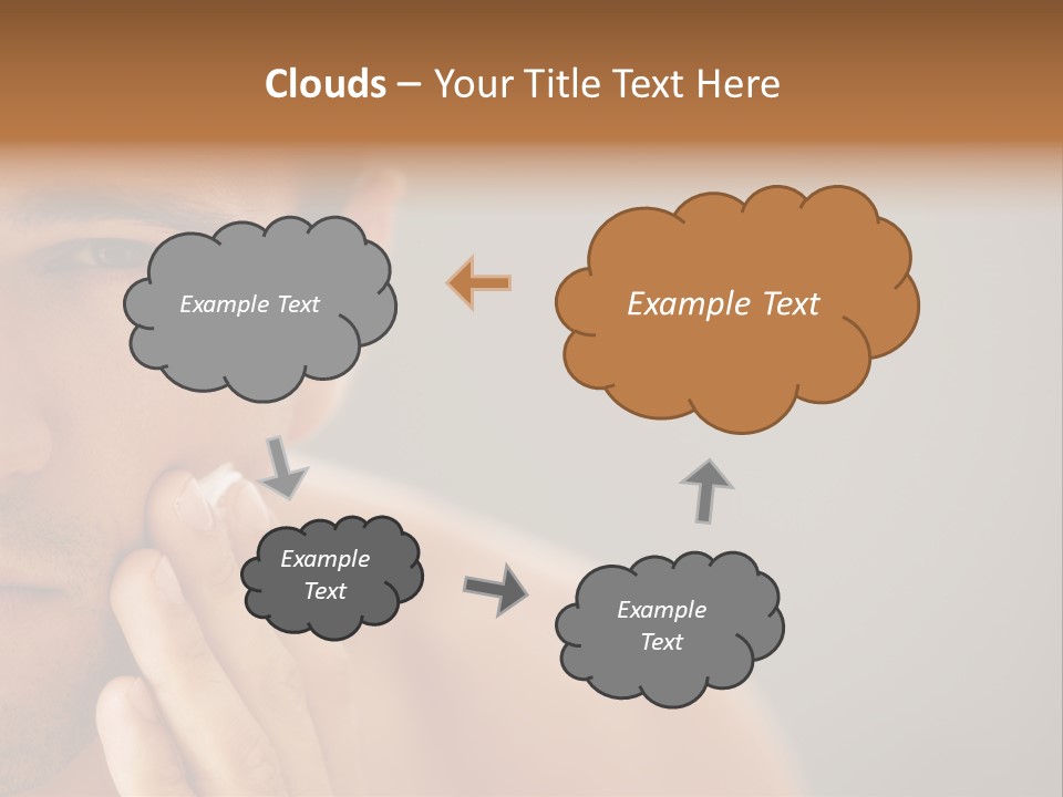 Face Image Part PowerPoint Template