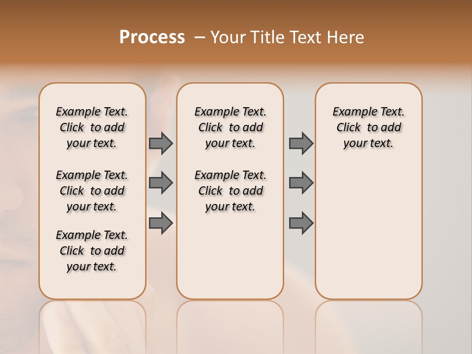 Face Image Part PowerPoint Template