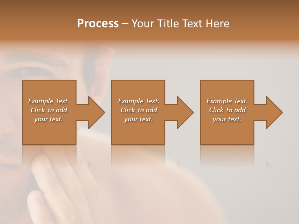 Face Image Part PowerPoint Template