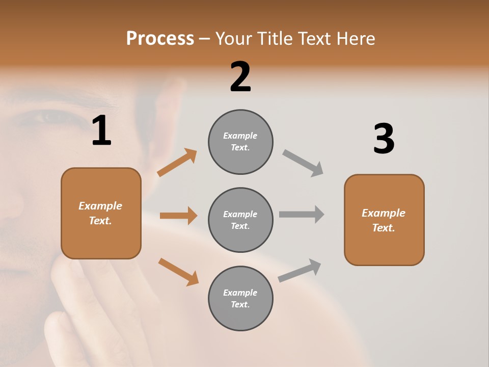 Face Image Part PowerPoint Template