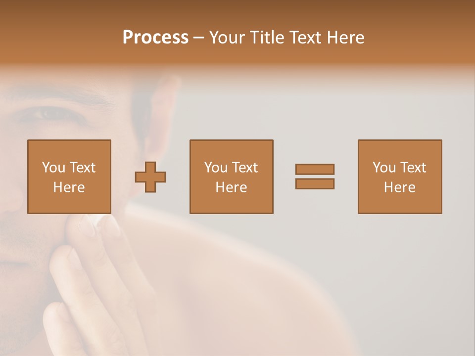Face Image Part PowerPoint Template