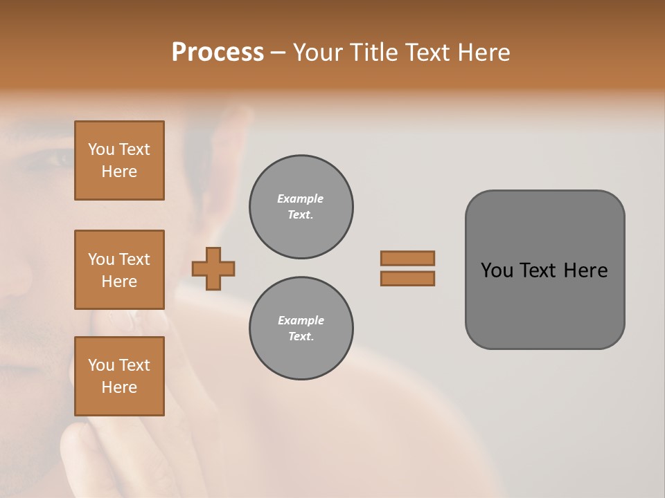Face Image Part PowerPoint Template