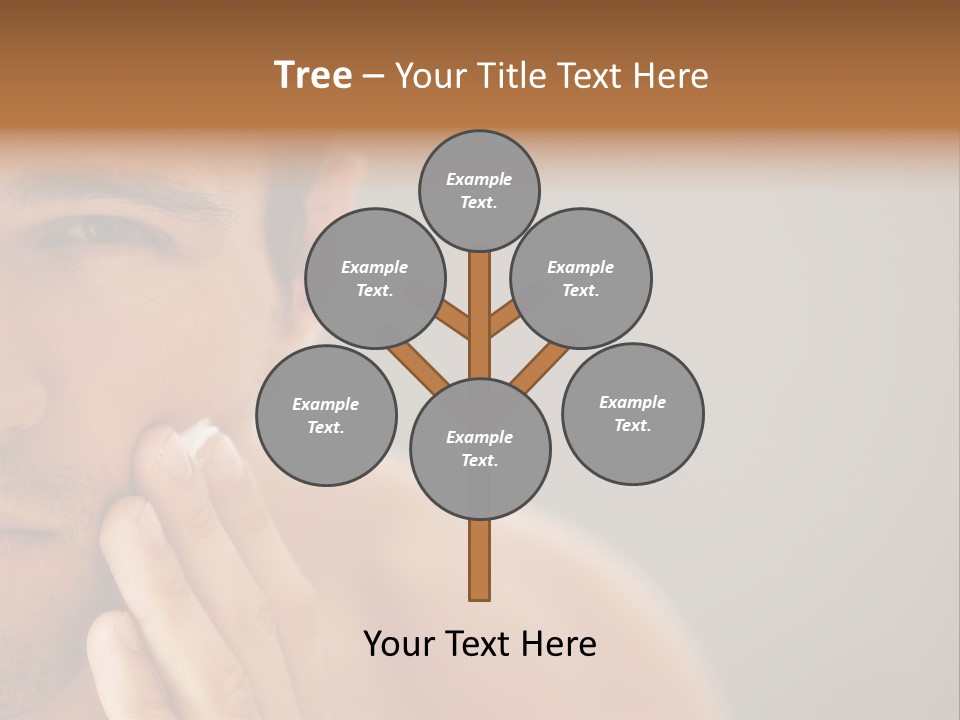 Face Image Part PowerPoint Template