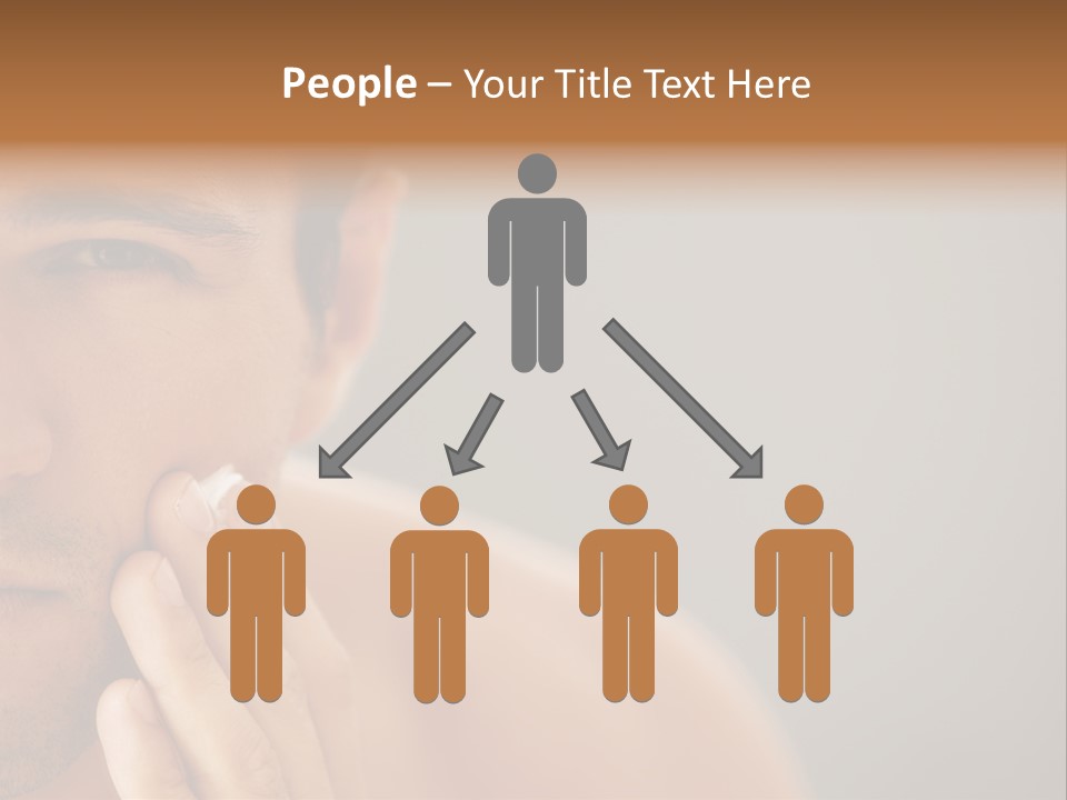 Face Image Part PowerPoint Template