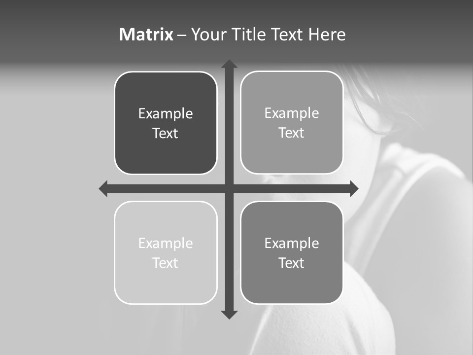 Chin Issues Sad PowerPoint Template