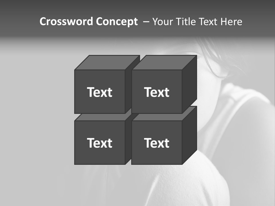 Chin Issues Sad PowerPoint Template