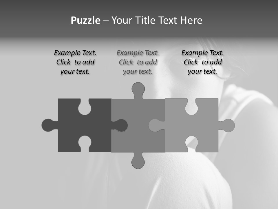 Chin Issues Sad PowerPoint Template