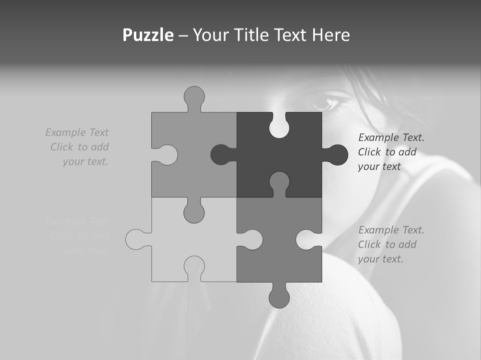 Chin Issues Sad PowerPoint Template