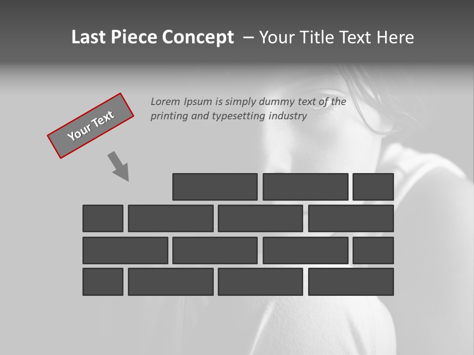 Chin Issues Sad PowerPoint Template