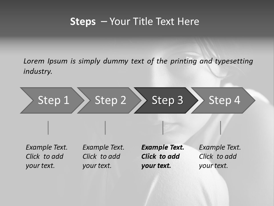 Chin Issues Sad PowerPoint Template