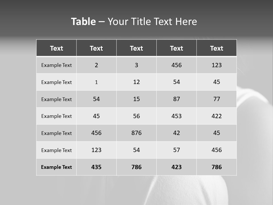 Chin Issues Sad PowerPoint Template