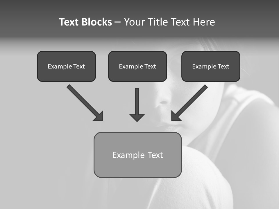Chin Issues Sad PowerPoint Template