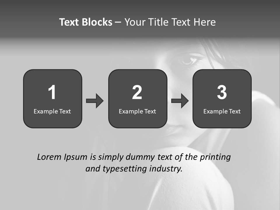 Chin Issues Sad PowerPoint Template