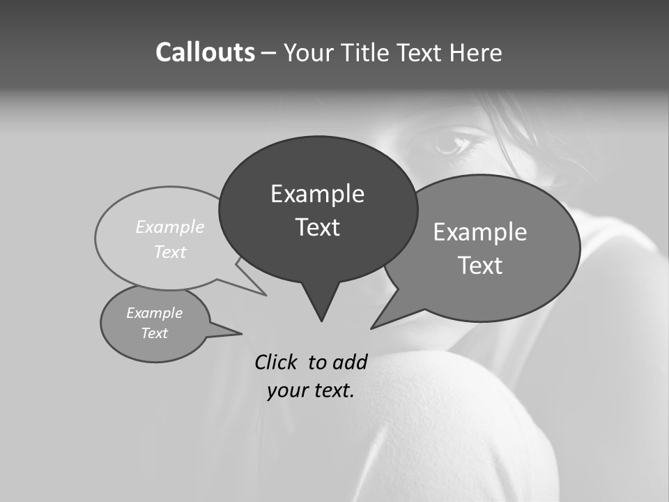 Chin Issues Sad PowerPoint Template