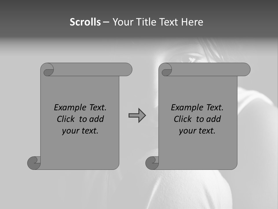 Chin Issues Sad PowerPoint Template