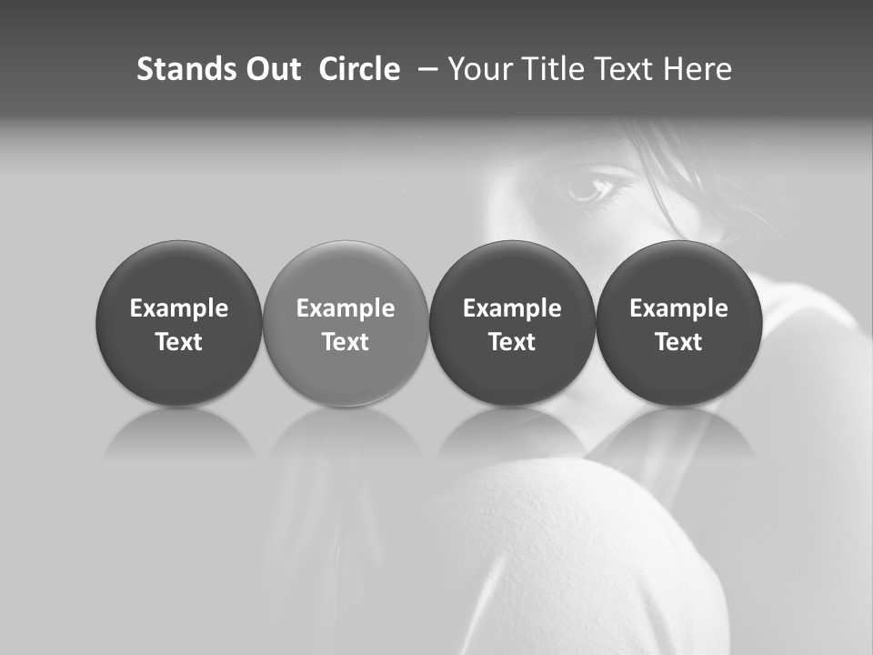 Chin Issues Sad PowerPoint Template