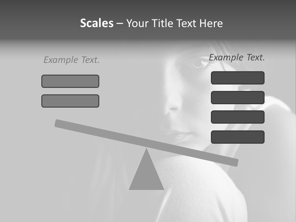 Chin Issues Sad PowerPoint Template