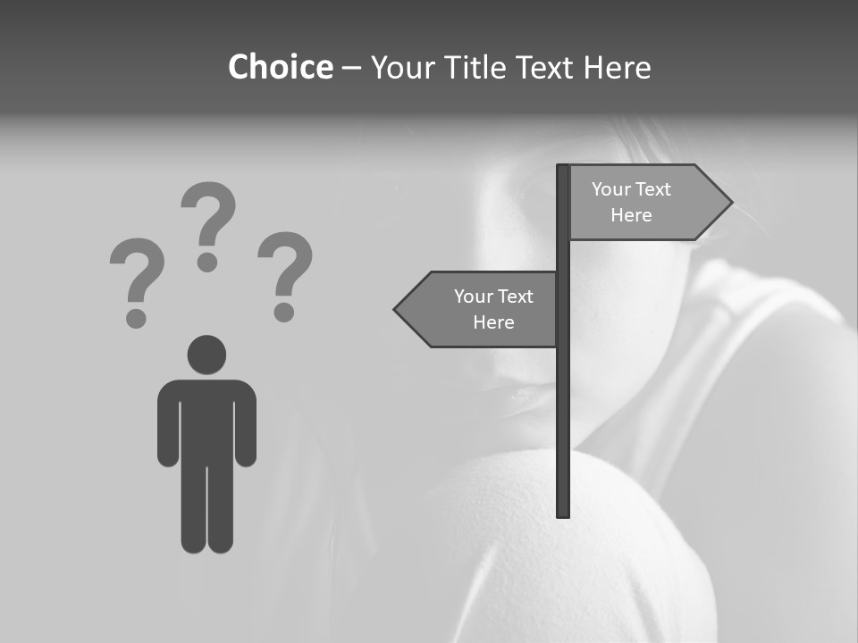 Chin Issues Sad PowerPoint Template