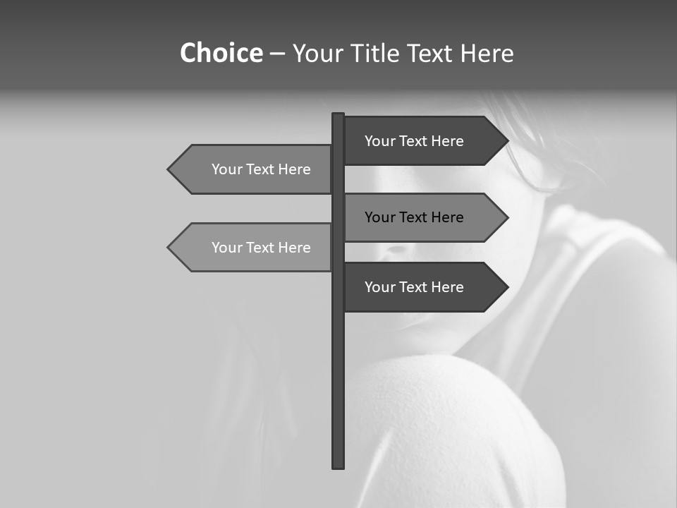 Chin Issues Sad PowerPoint Template