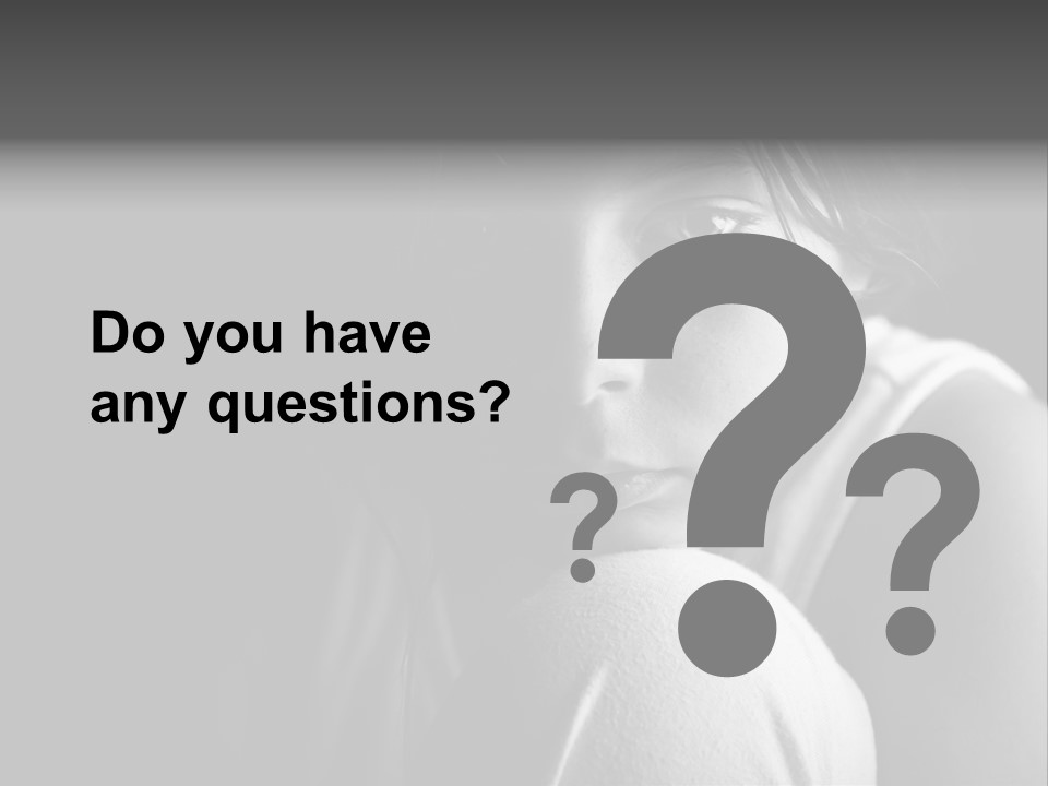 Chin Issues Sad PowerPoint Template