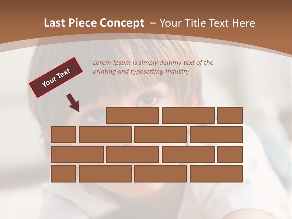 Adorable Lying Plasma PowerPoint Template