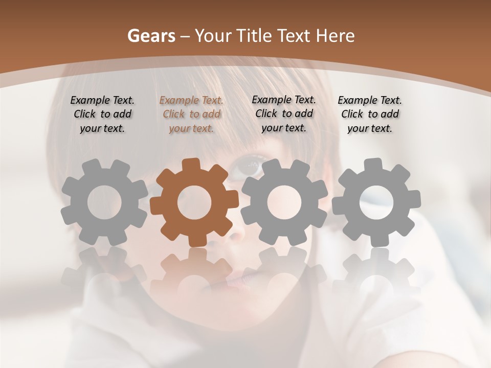 Adorable Lying Plasma PowerPoint Template