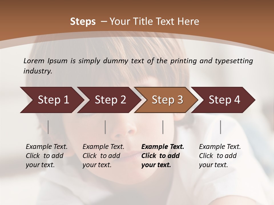 Adorable Lying Plasma PowerPoint Template